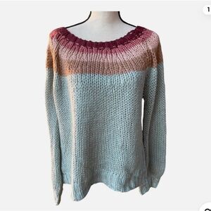 Lola Multicolor Crew Neck Sweater